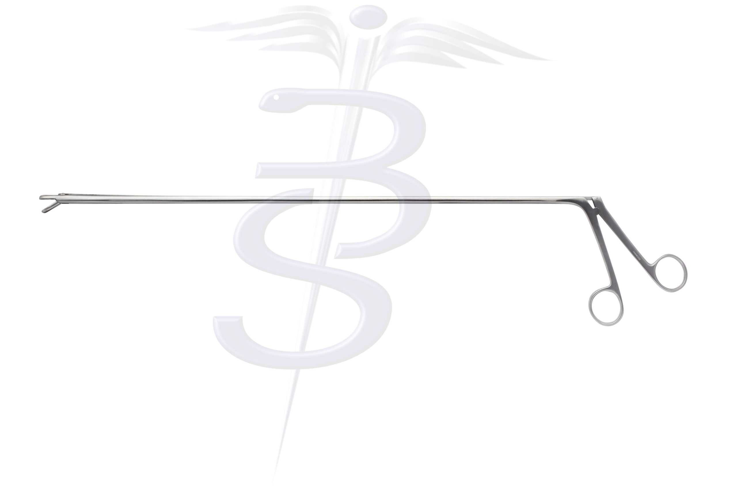 Officers Biopsy Forceps with 8mm Bite Overall Length 420mm (for use with Sigmoidoscope) - Bolton Surgical