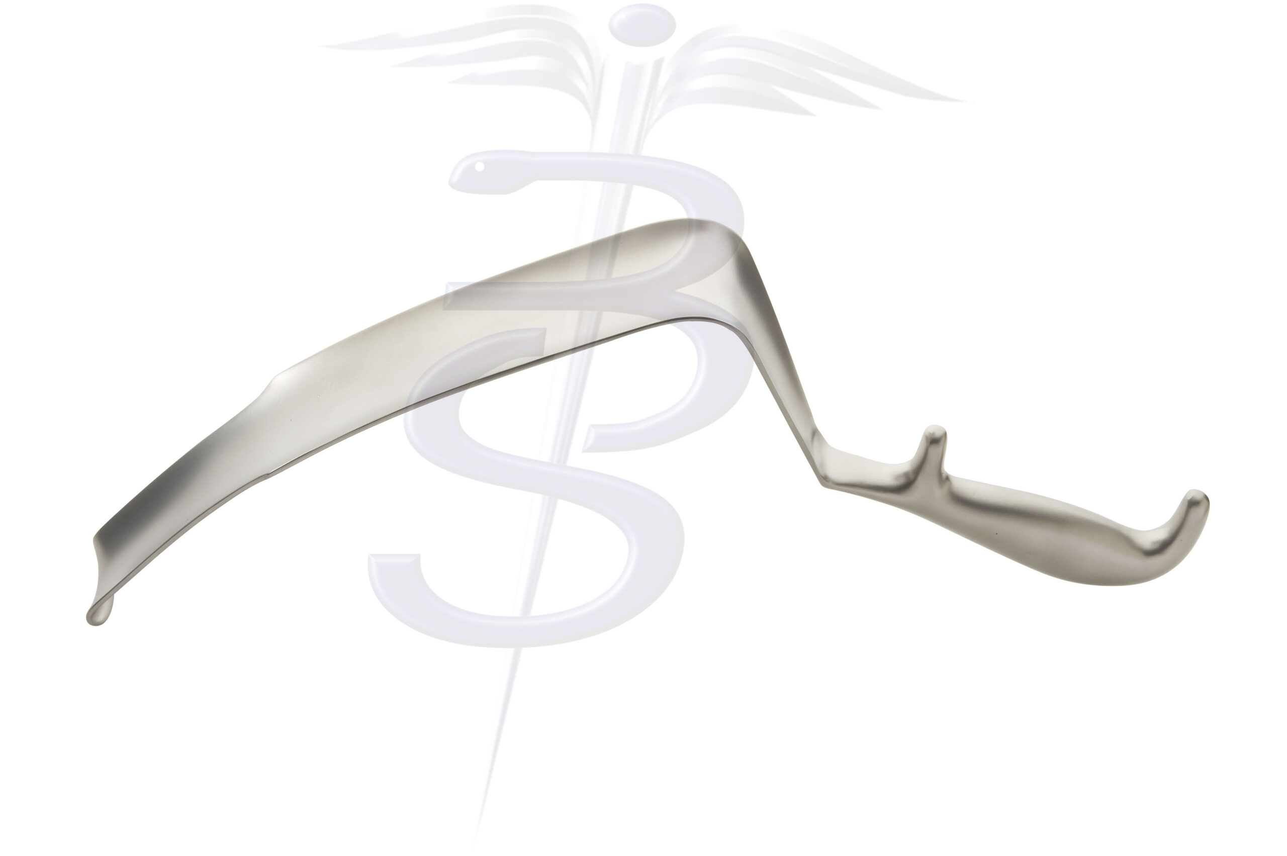 St Marks Deep Curve Hand Held Retractor