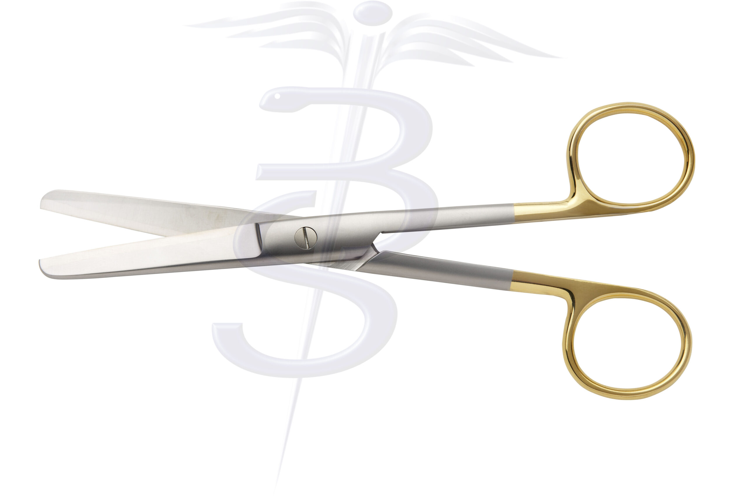 Dressing Scissor Hard Edge Straight Blunt/Blunt - Bolton Surgical