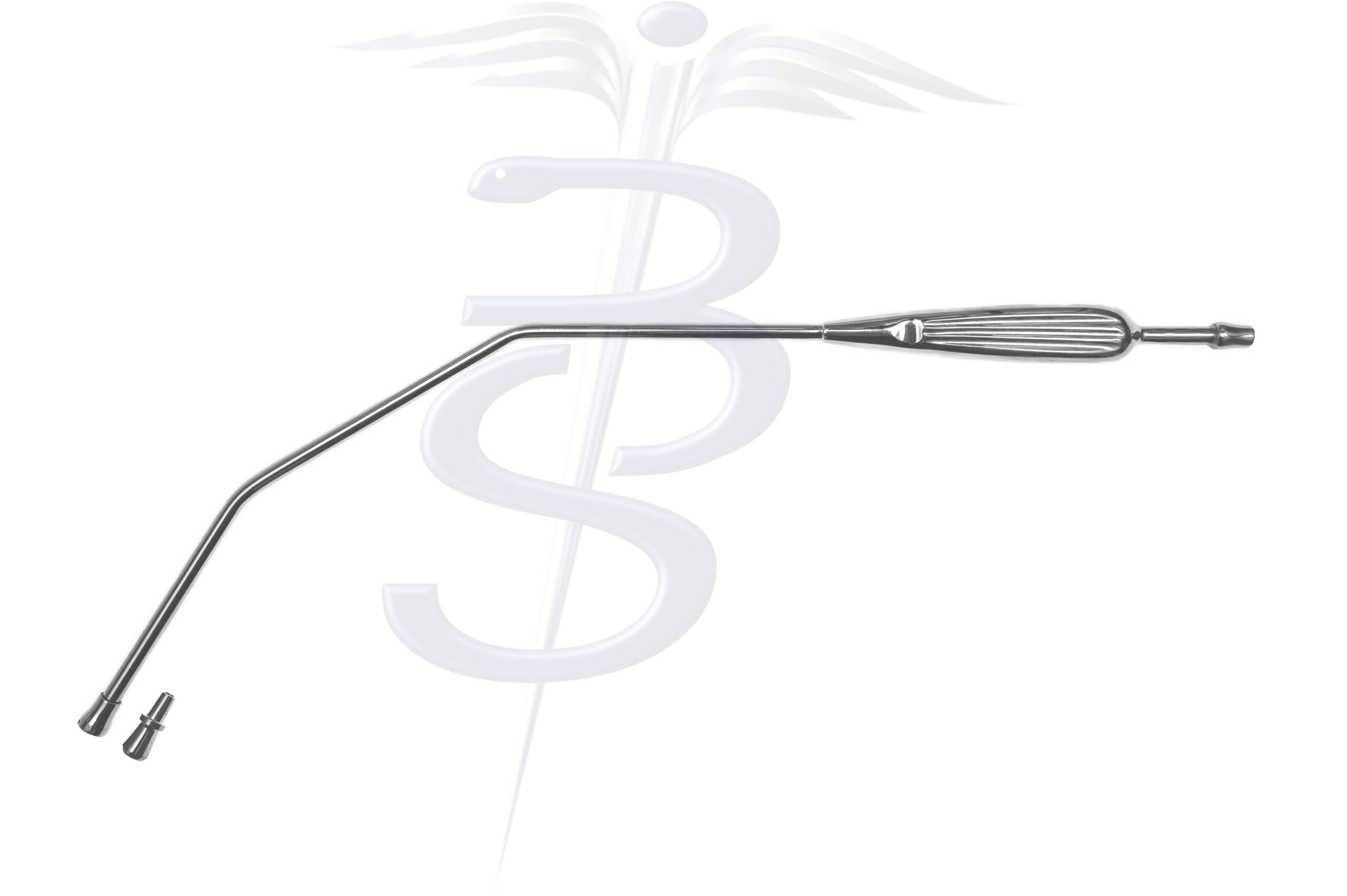 Yankeur Double Angled Suction Tube with Removable Tip Overall Length 390mm - Bolton Surgical