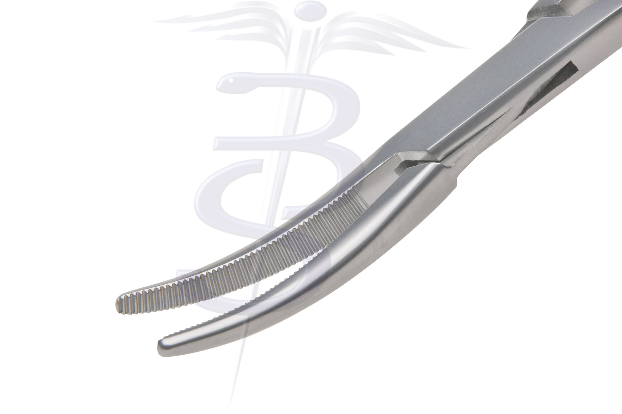 Dunhill Artery Forceps Curved Partly Serrated Jaws - Bolton Surgical