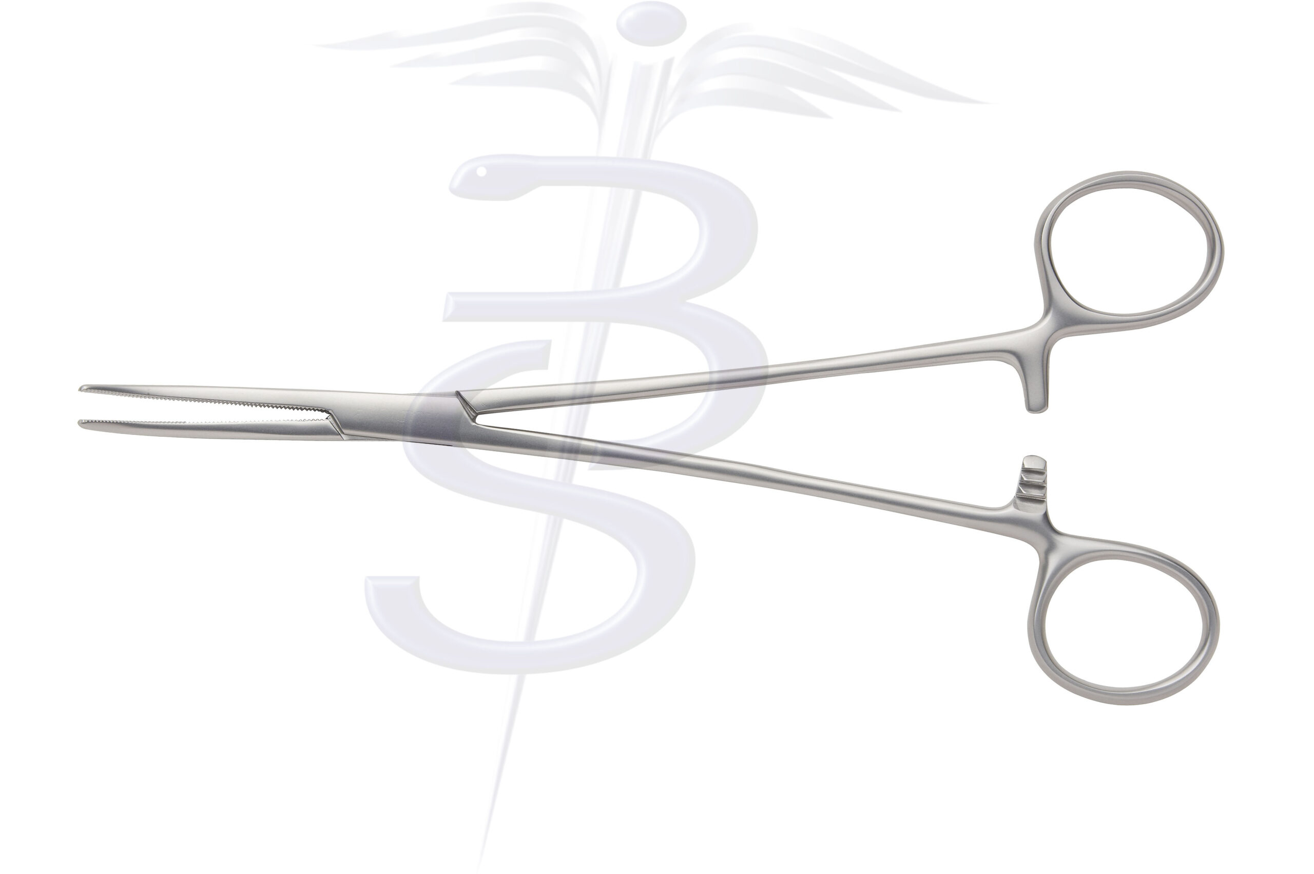 Heiss Artery Forceps Curved with Fully Serrated Jaws 200mm - Bolton Surgical