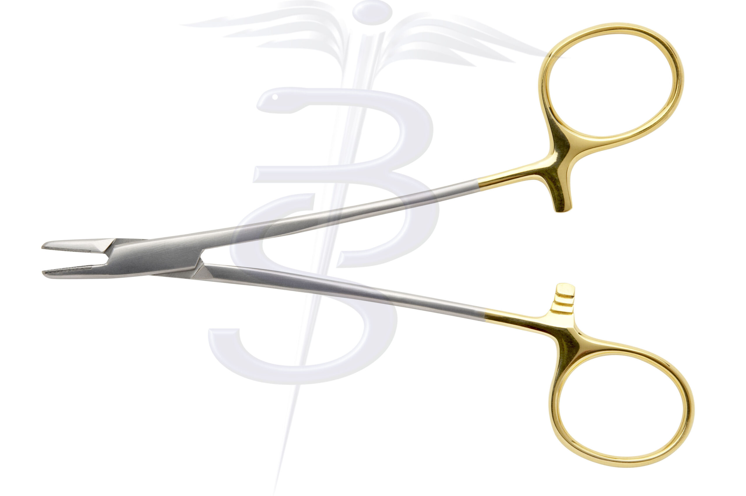 Baumgartner Needle Holder Tungsten Carbide Jaws - Bolton Surgical