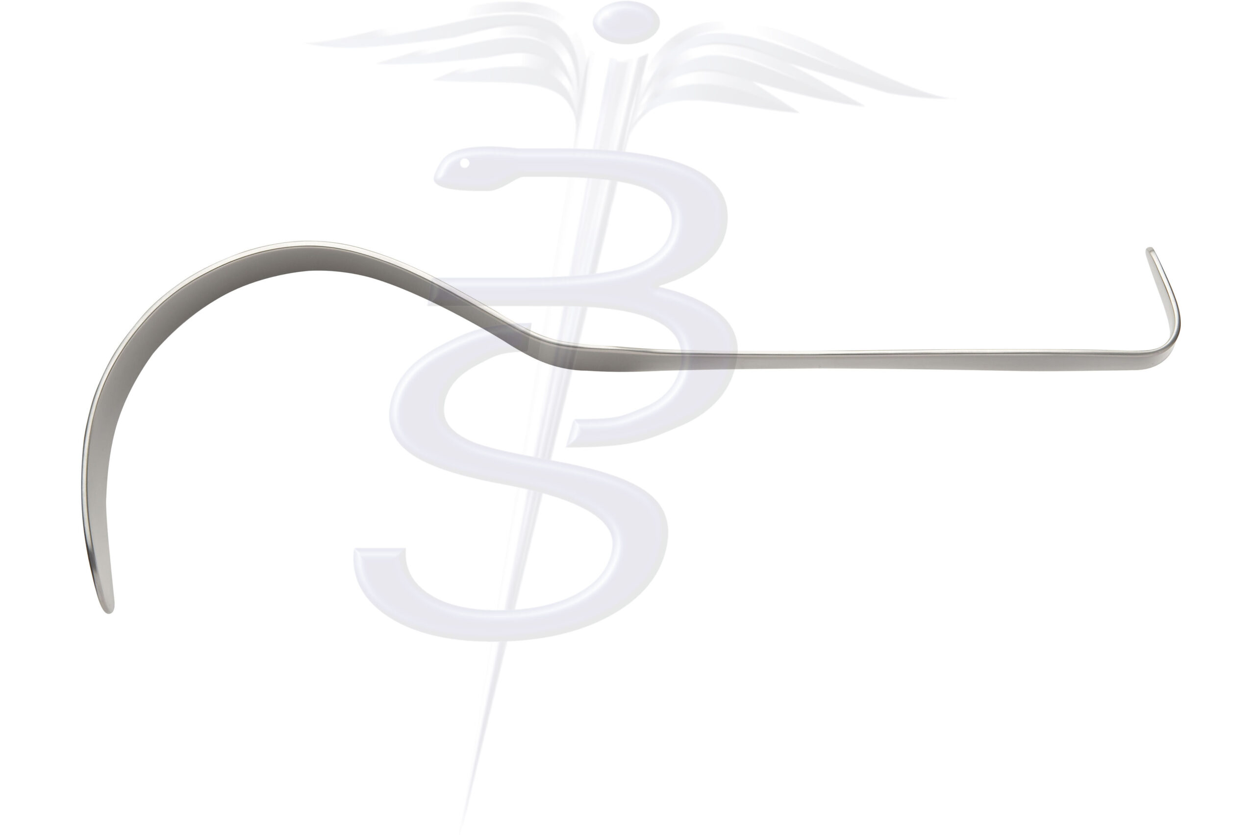 Deaver Retractor with Flat Handle