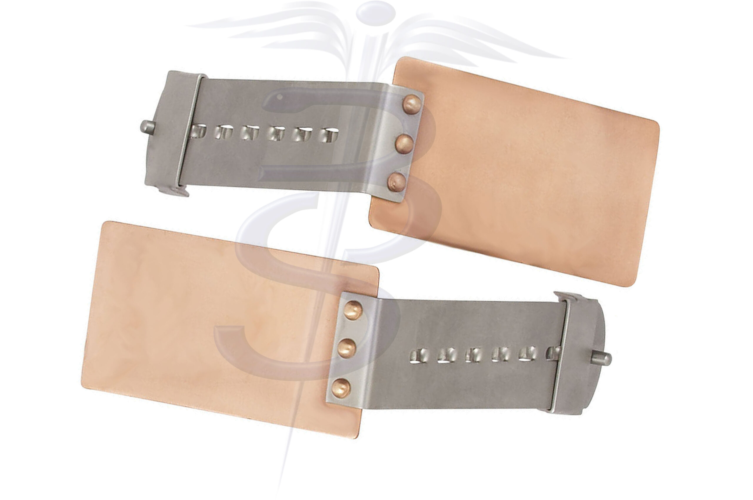 Turner Warwick Malleable Copper Blade ‘D’ 57mm (W) x 114mm (D) (With Slide Lock) (Set 2) - Bolton Surgical