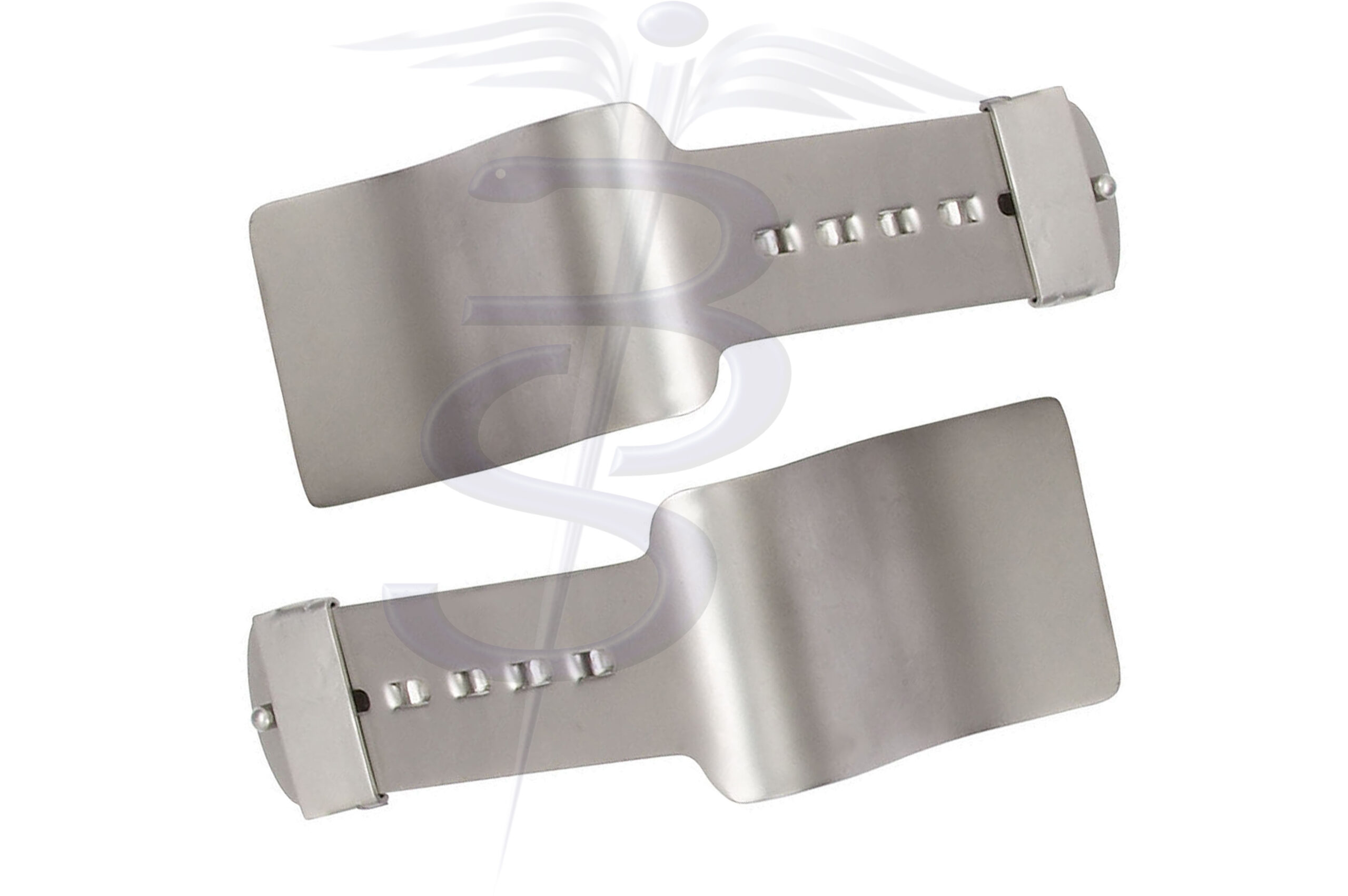 Turner Warwick Stainless Steel Blade ‘G’ Curved S Shape 60mm (W) x 89mm (D) (With Slide Lock) (Set of 2) - Bolton Surgical