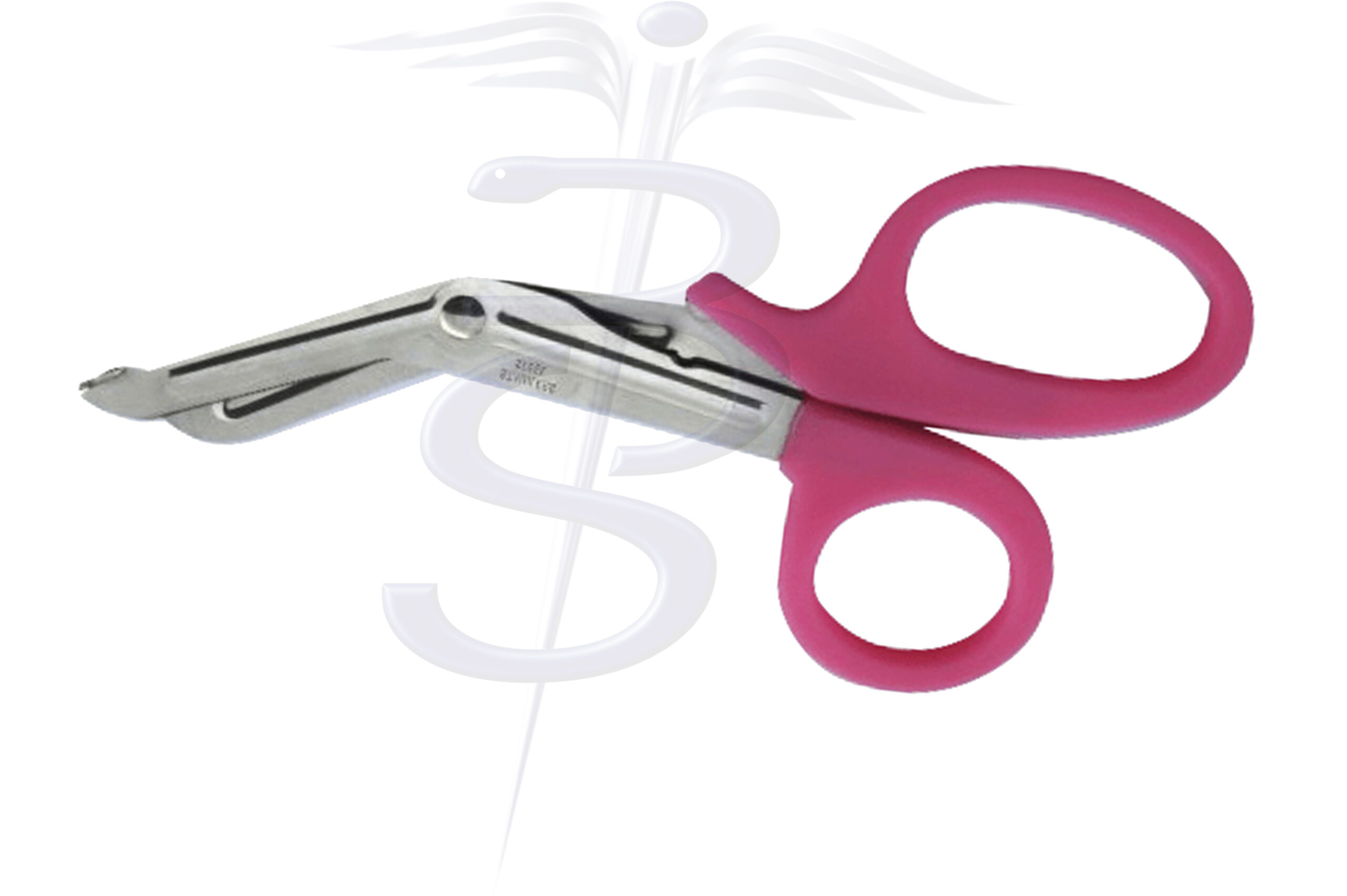 Rough Cut Utility Scissor Pink Plastic Handle 190mm Pack of 5 - Bolton Surgical