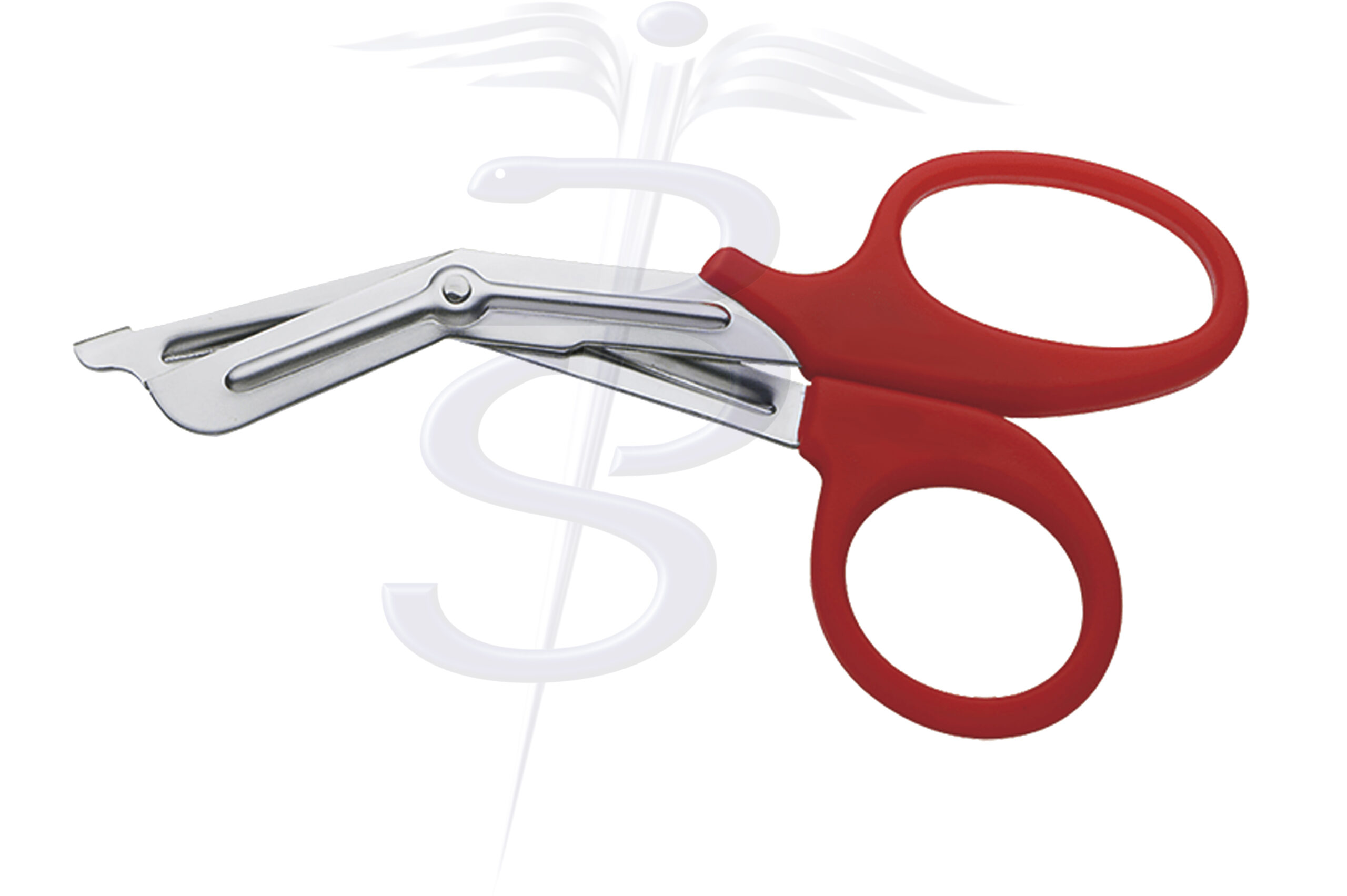 Rough Cut Utility Scissor Red Plastic Handle 190mm Pack of 5 - Bolton Surgical