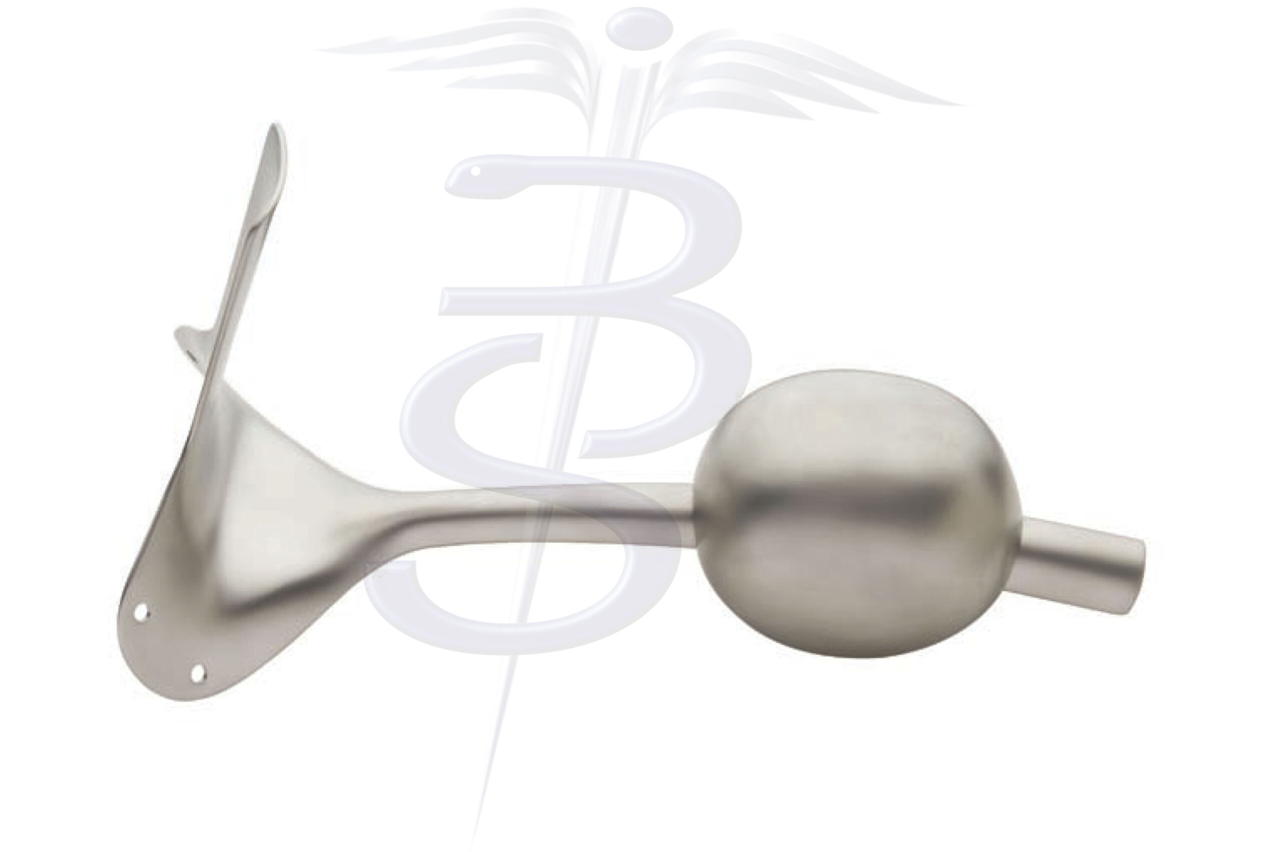 Auvard Speculum Large Fixed Weight Effective Length 70mm x 45 mm Wide - Bolton Surgical