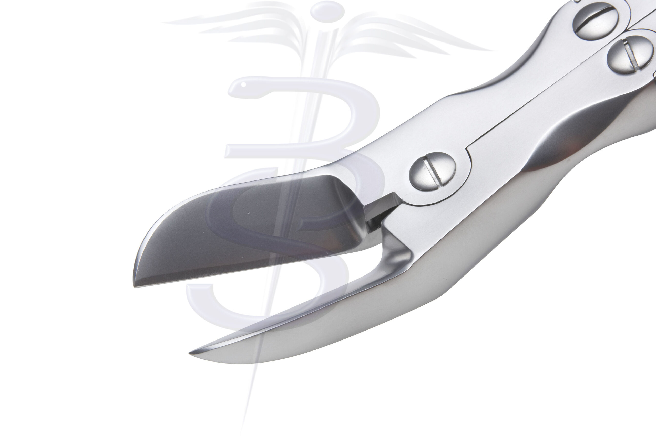 Horsley Bone Cutting Forceps Compound Action Angled Overall Length 255mm - Bolton Surgical