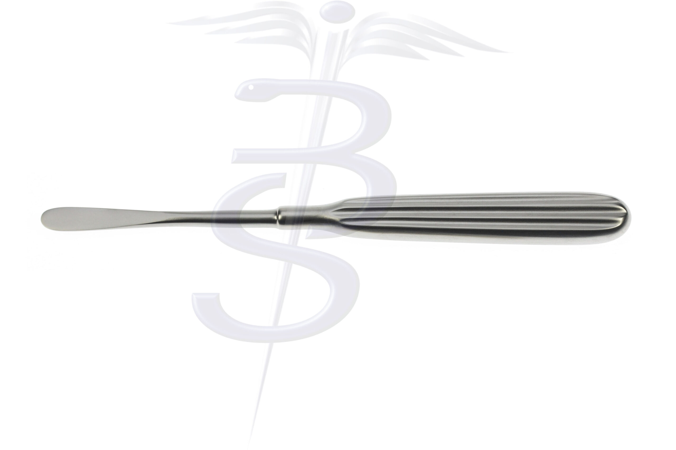 Adson Elevator/Rasparatory Straight Hollow Handle 170mm Overall Length - Bolton Surgical