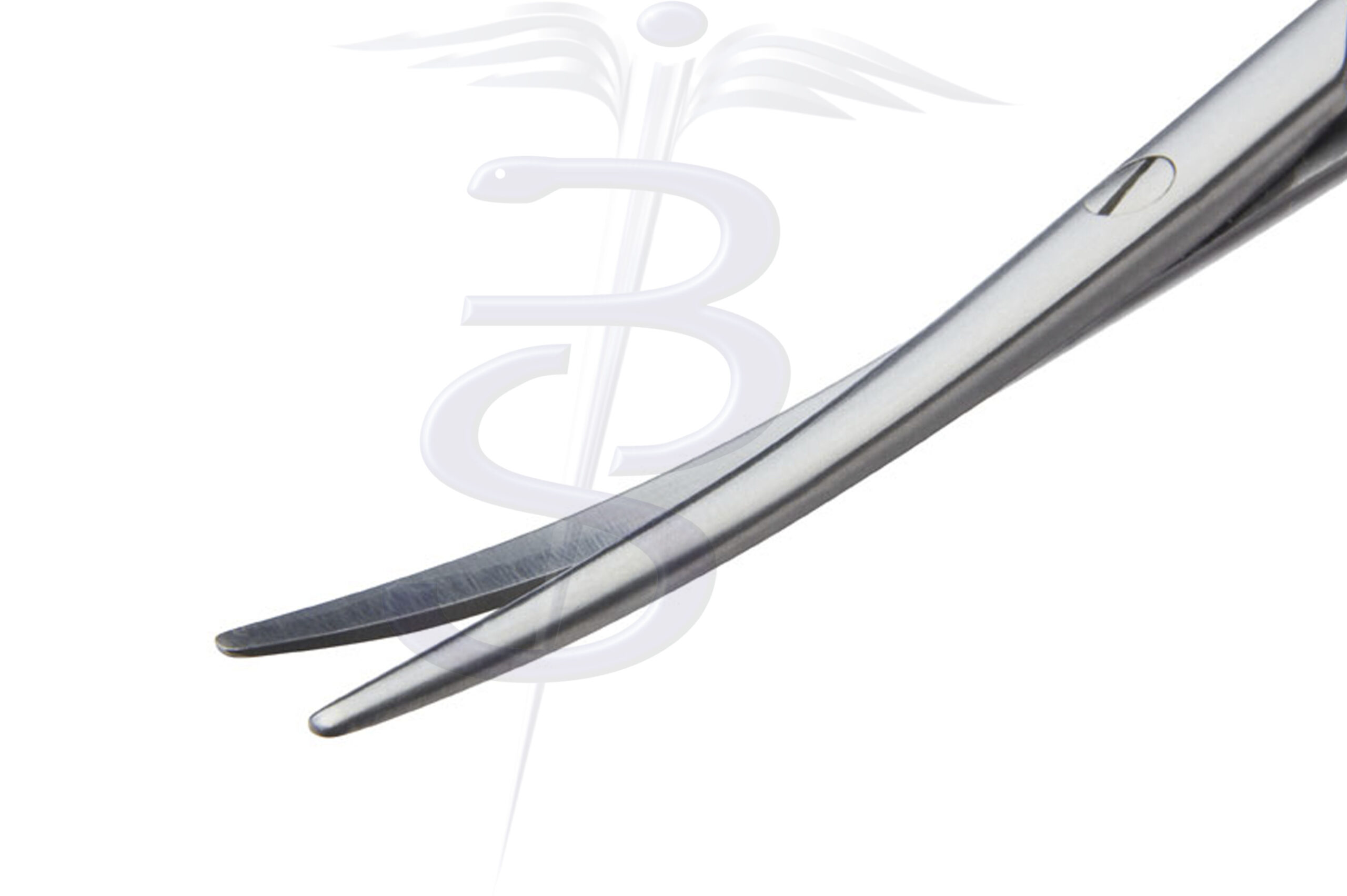 Strabismus Scissor Hard Edge Curved - Bolton Surgical