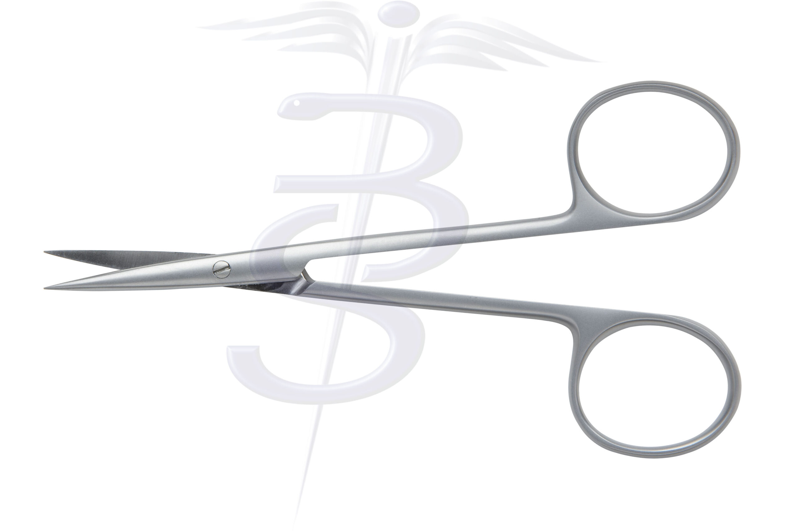 Kilner Scissors Straight with Sharp Pointed Blades 110mm - Bolton Surgical