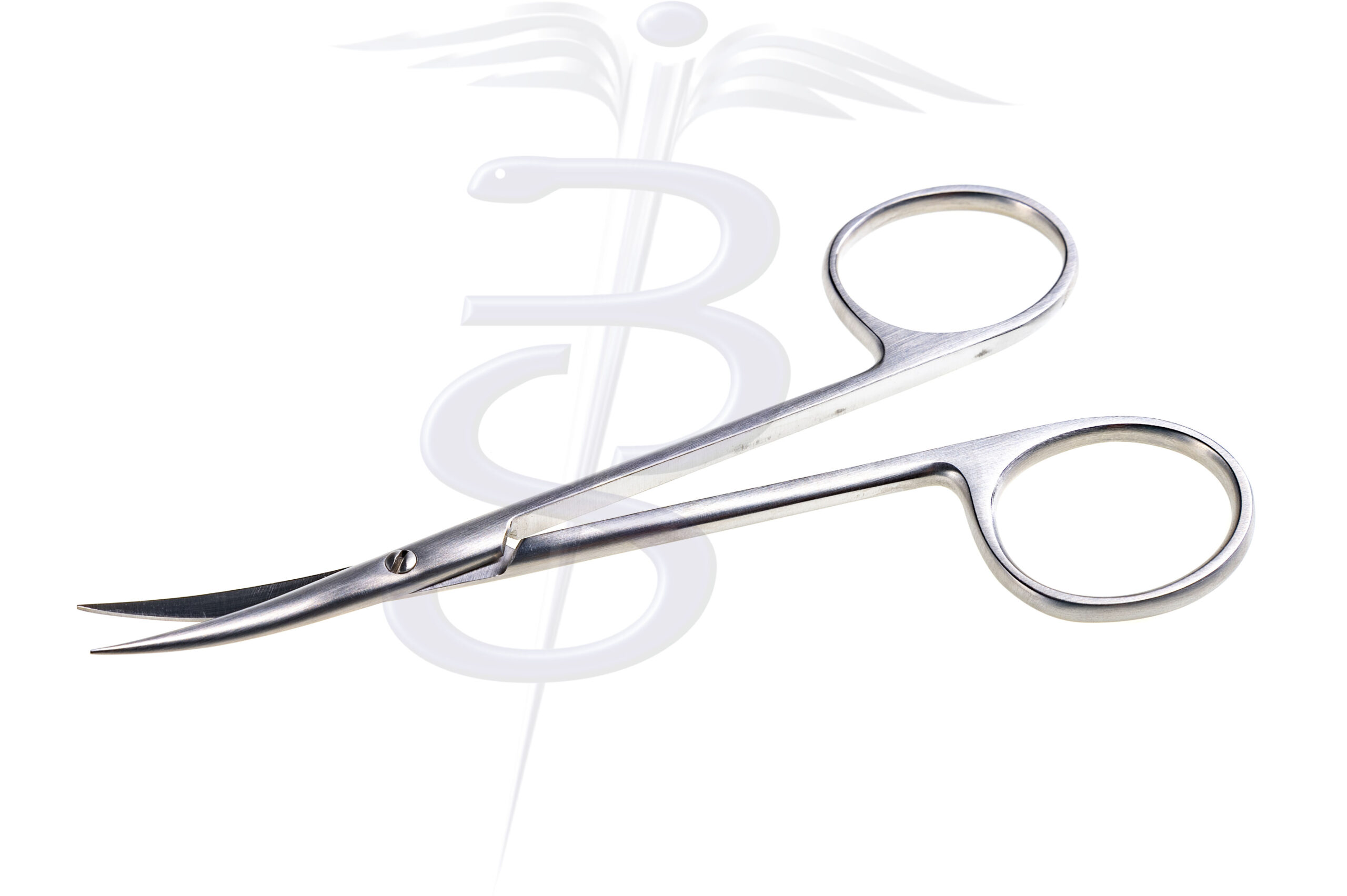 Kilner Scissors Curved with Sharp Pointed Blades 110mm - Bolton Surgical