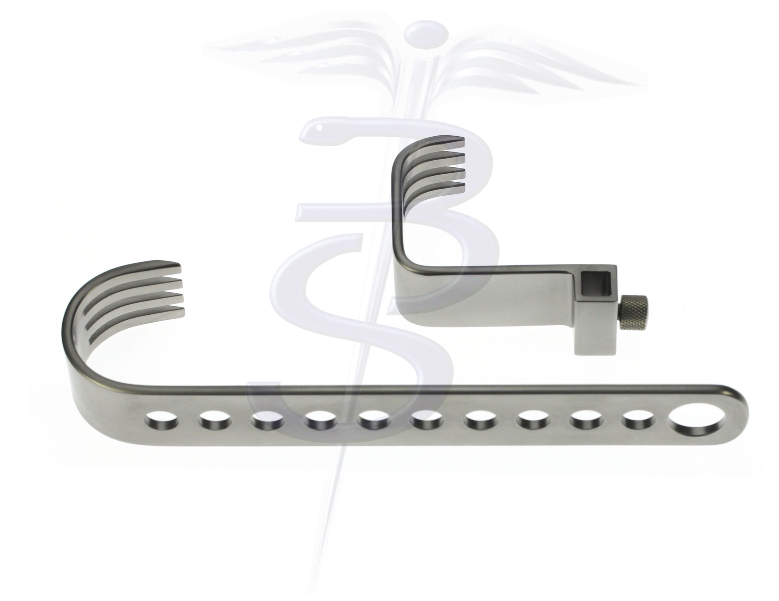 Charnley Initial Incision Blades Standard Set of 2 comprising of (Short Blade 45mm Deep x 65mm Length & Long Blade 43mm Deep x 195mm Length) - Bolton Surgical