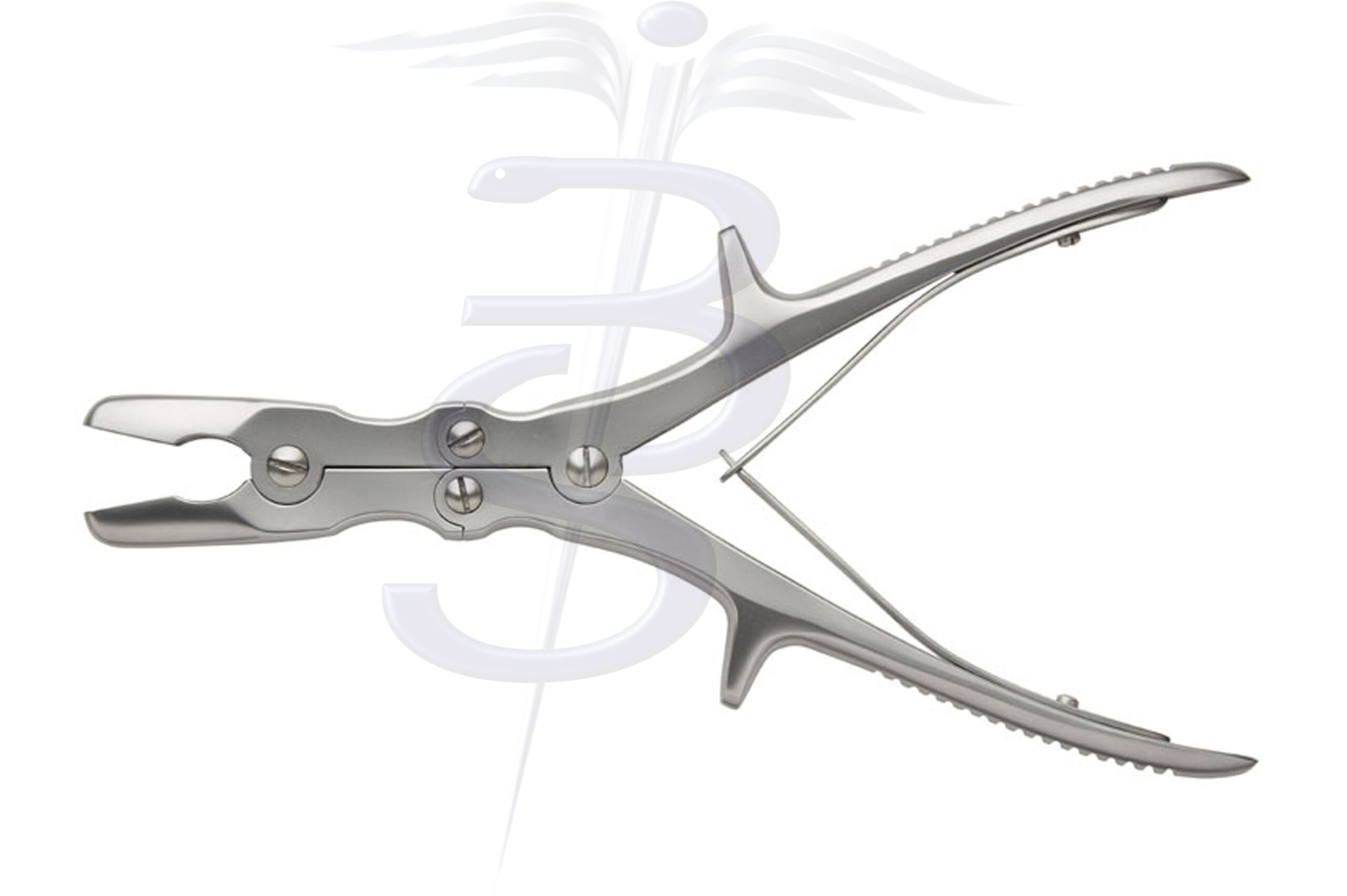 Van Harve Bone Rongeur Straight with Compound Action Overall Length 230mm - Bolton Surgical