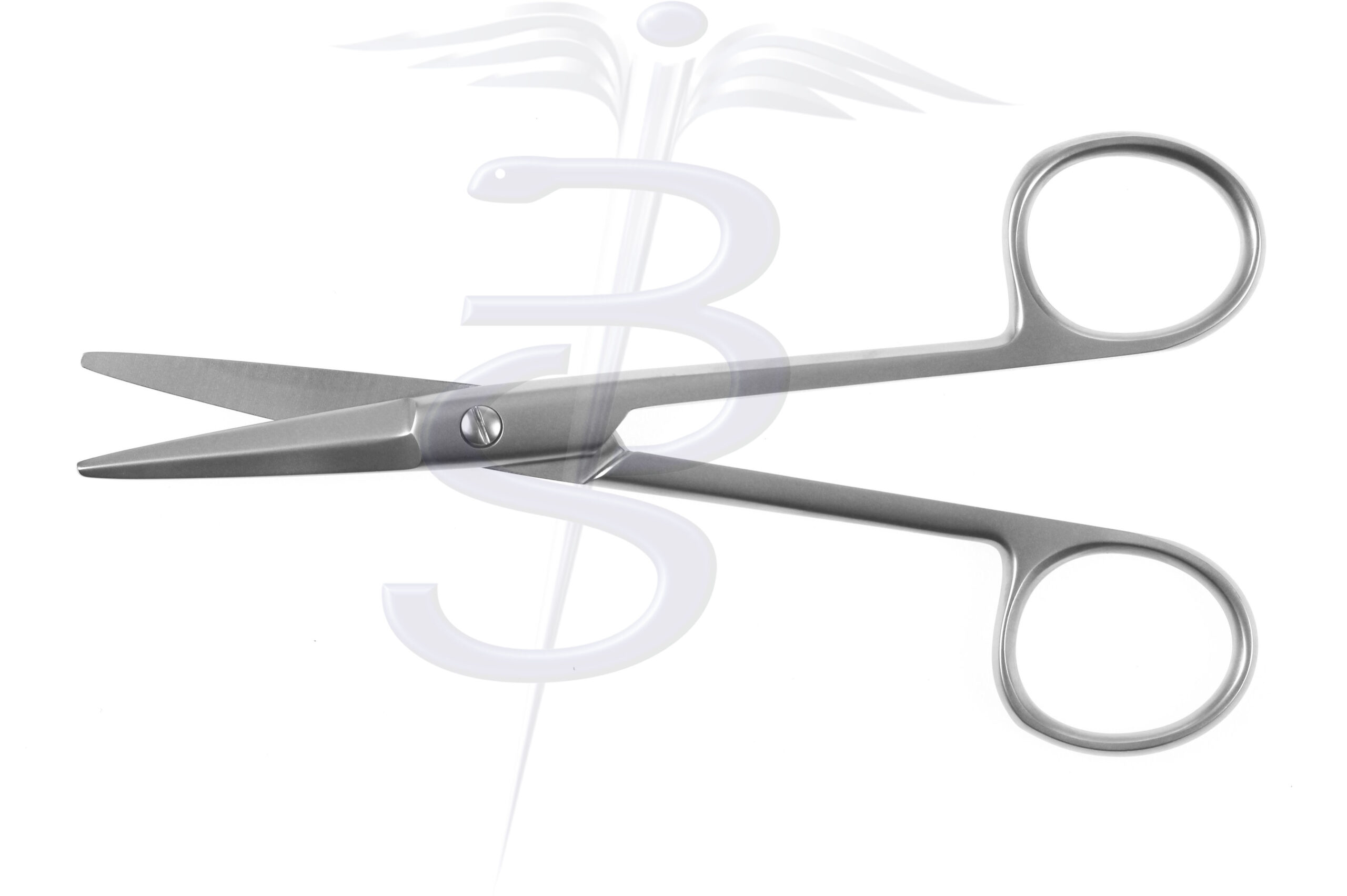 Aufricht Scissors Straight Triangular Blade 140mm - Bolton Surgical