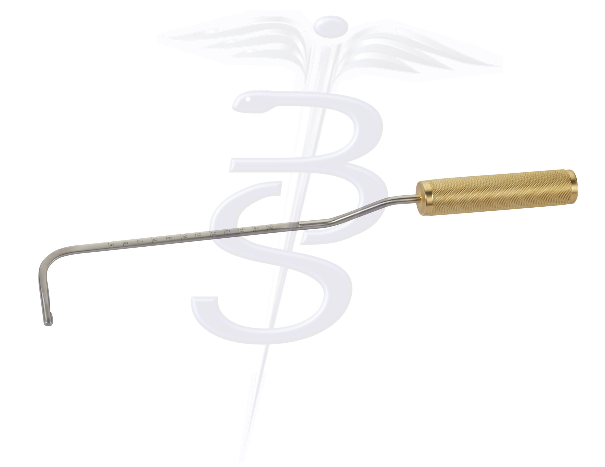 Dingman Graduated Left Handed Breast Dissector Overall Length 360mm - Bolton Surgical