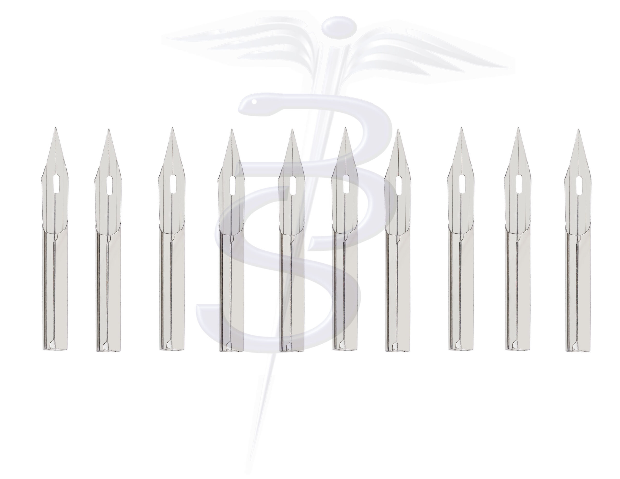 Eckhoff Stainless Steel Nibs Pack of 10 - Bolton Surgical