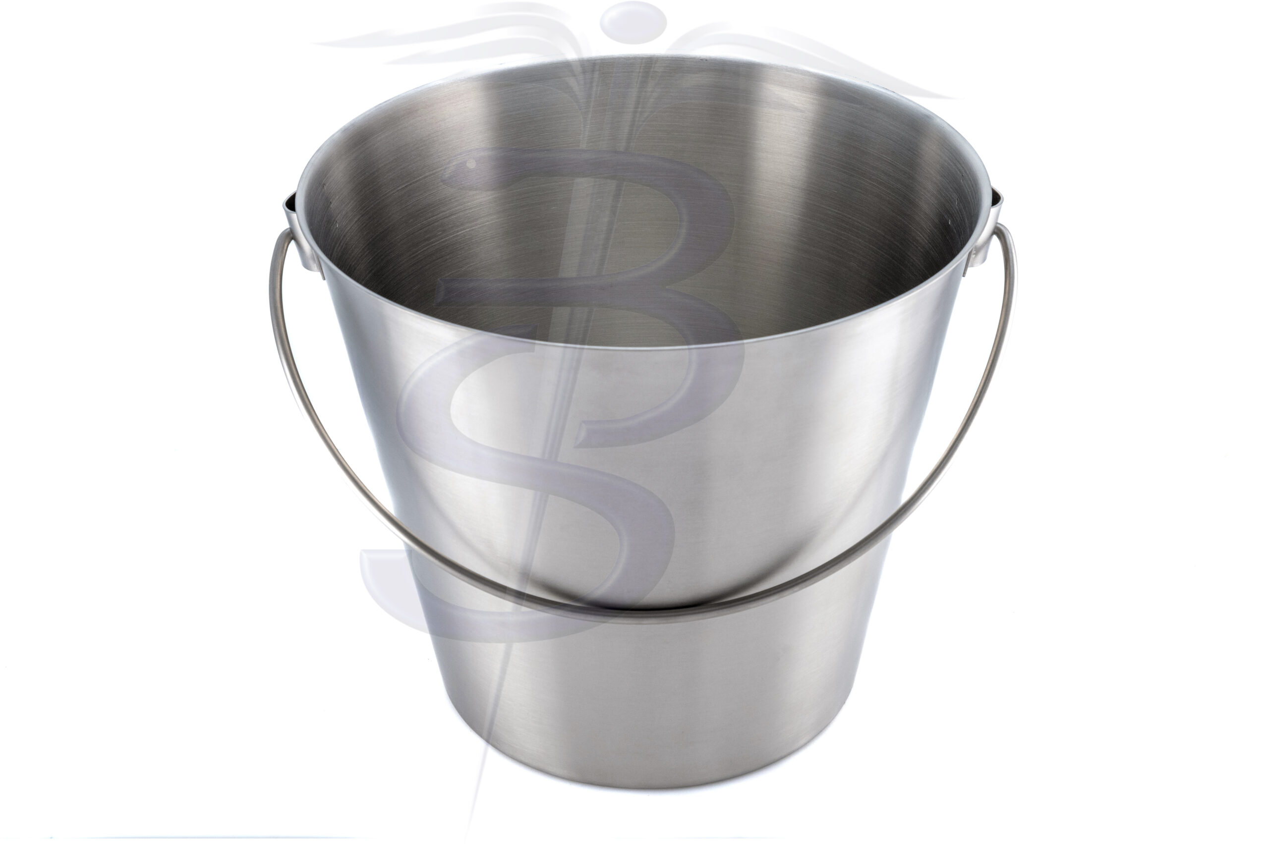 Seamless Bucket 12 Litre 308mm (Dia) x 266mm (H) - Bolton Surgical