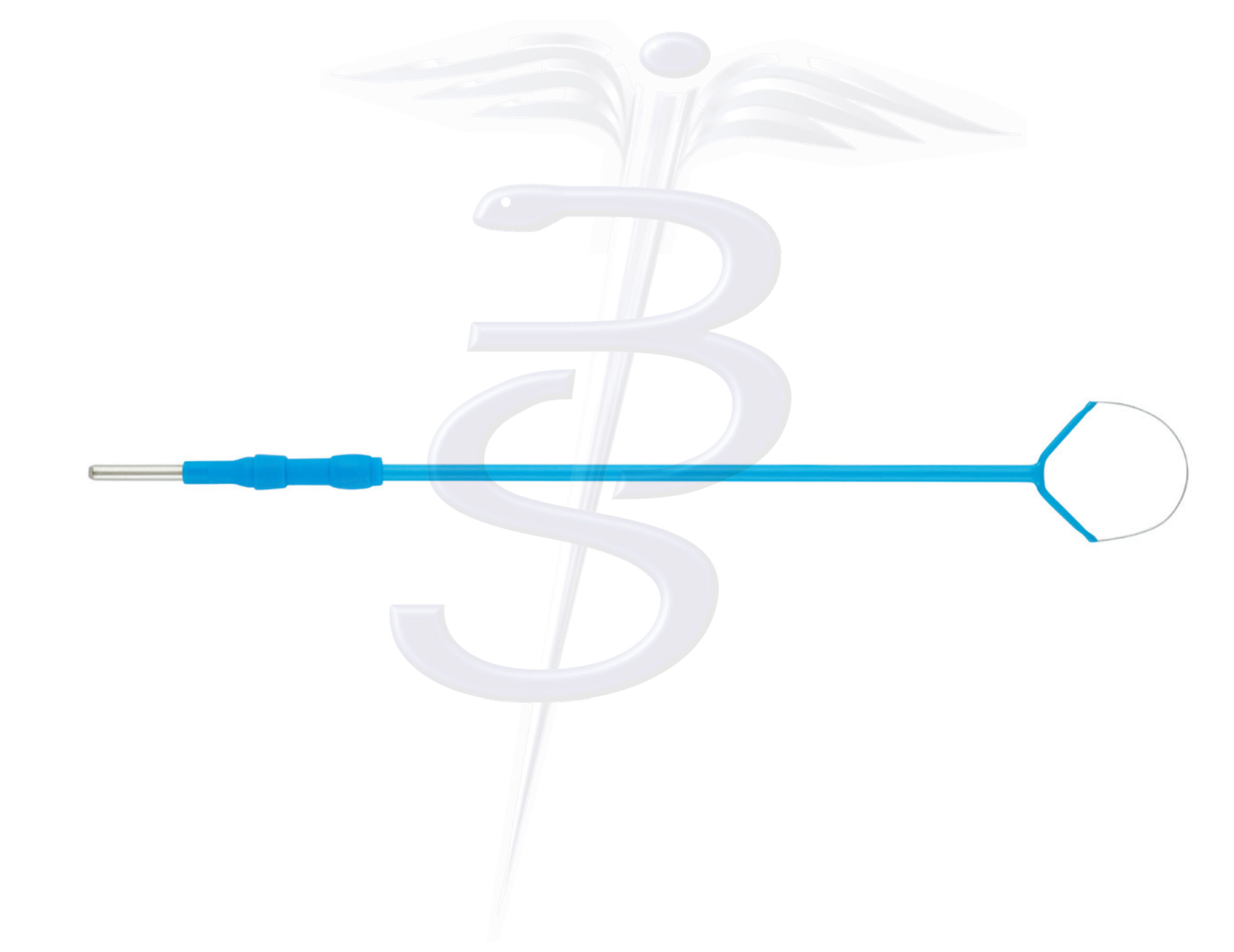 Single Use Monopolar Loop Electrode 2.4mm Long 140mm Shaft (Pack of 5) For use with Fingerswitch - Bolton Surgical