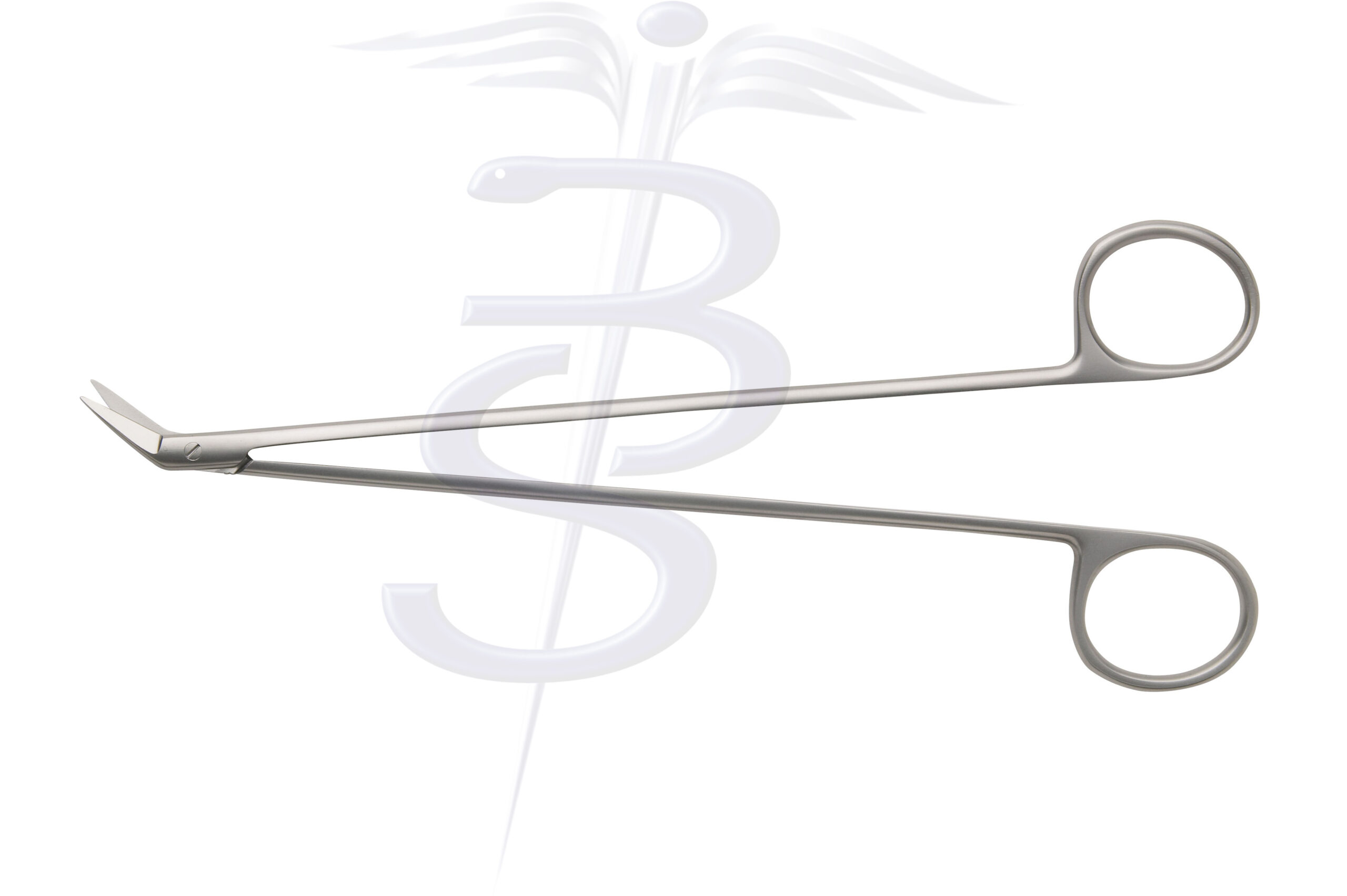 Hedgemans Scissors 45 Degree Angled to Side Overall Length 190mm - Bolton Surgical