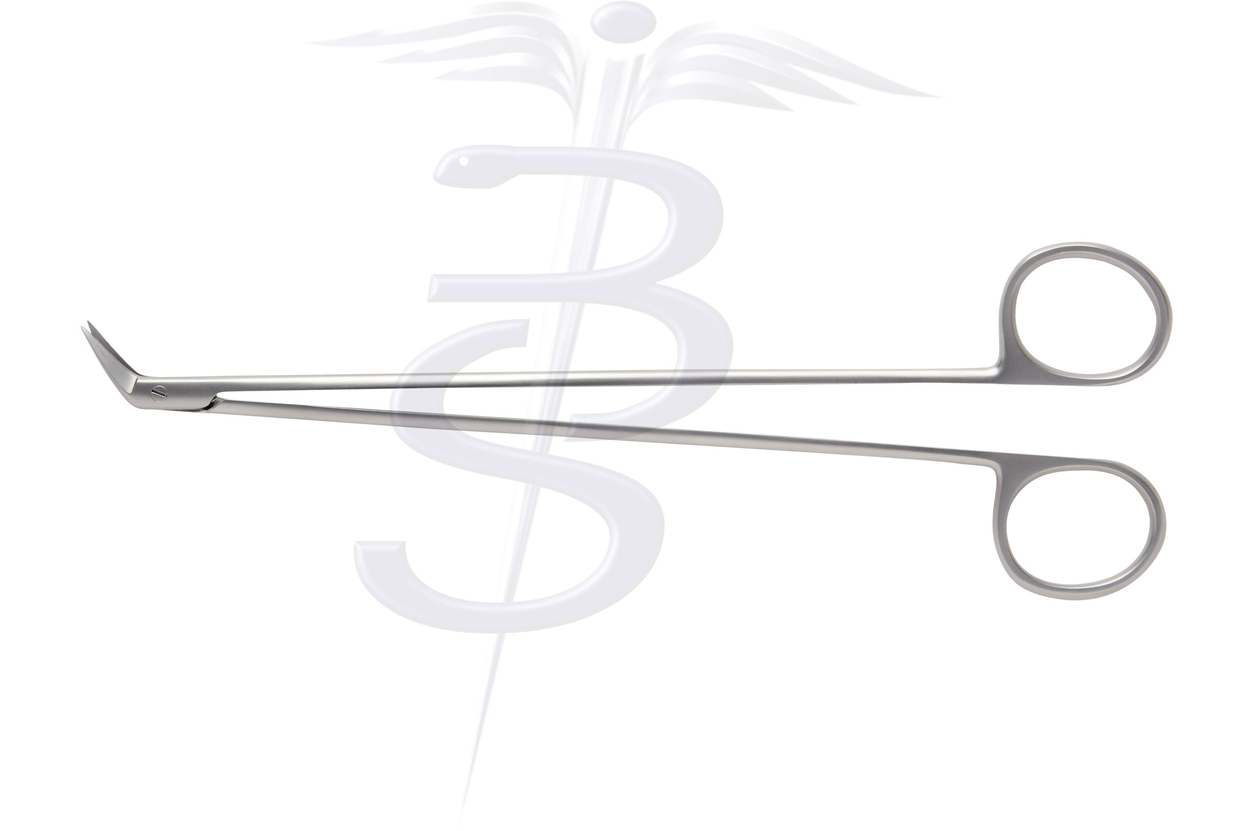 Hedgemans Scissors 60 Degree Angled to Side Overall Length 190mm - Bolton Surgical