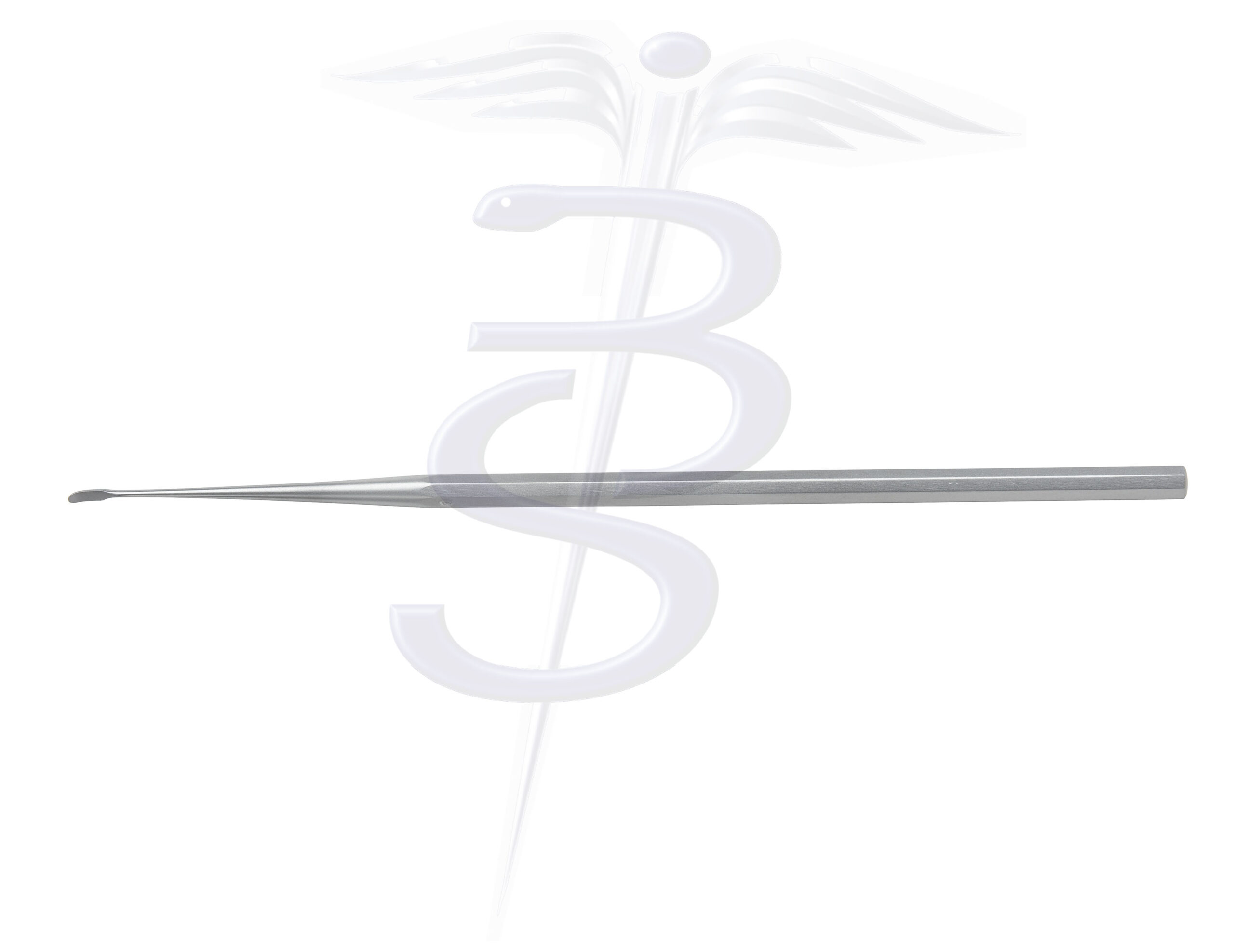 Beales Rasparatory Slight Curved Spatula Tip Large 165mm - Bolton Surgical